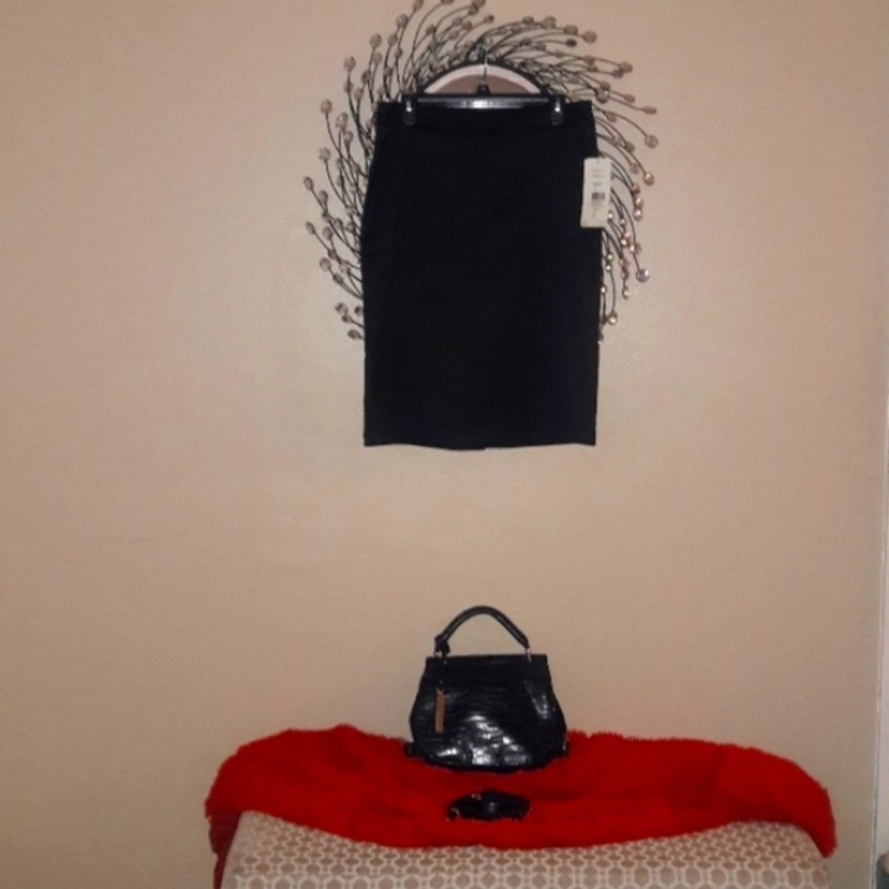 MSK pencil skirt with back split - Picture 3 of 7